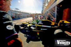 LR Ricciaardo exits pits 1 AGP