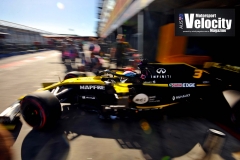 LR Ricciardo exits Pits 3 AGP