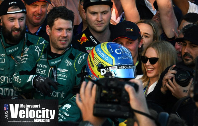 Is that Kylie Minogue at AGP