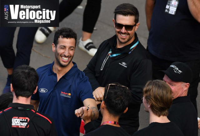 LR Ricciardo And Ben Nightingale 1 AGP
