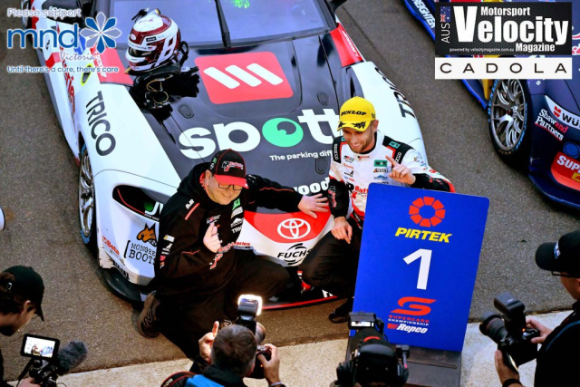 LR Heimgartner Jones Celebrate 4 Supercars Tas