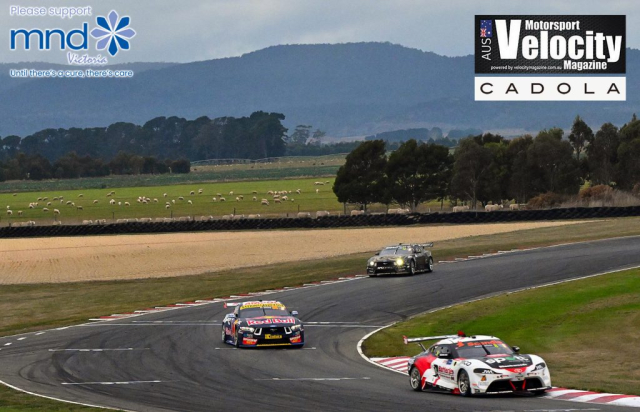 LR Heimgartner Leads 14 Supecars Tas